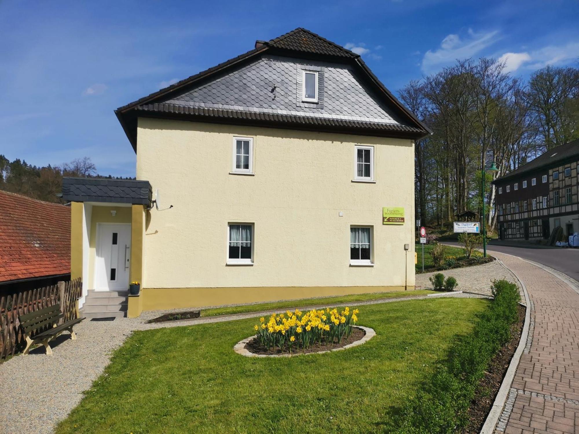 Ferienwohnung Paulinzella 9 Inklusive Parkplatz Und Wlan 외부 사진